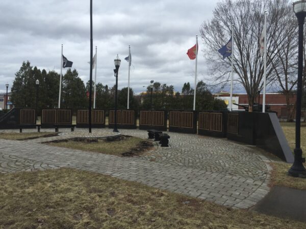 CITY OF WATERVLIET WAR VETERANS MEMORIAL WIDE ANGLE