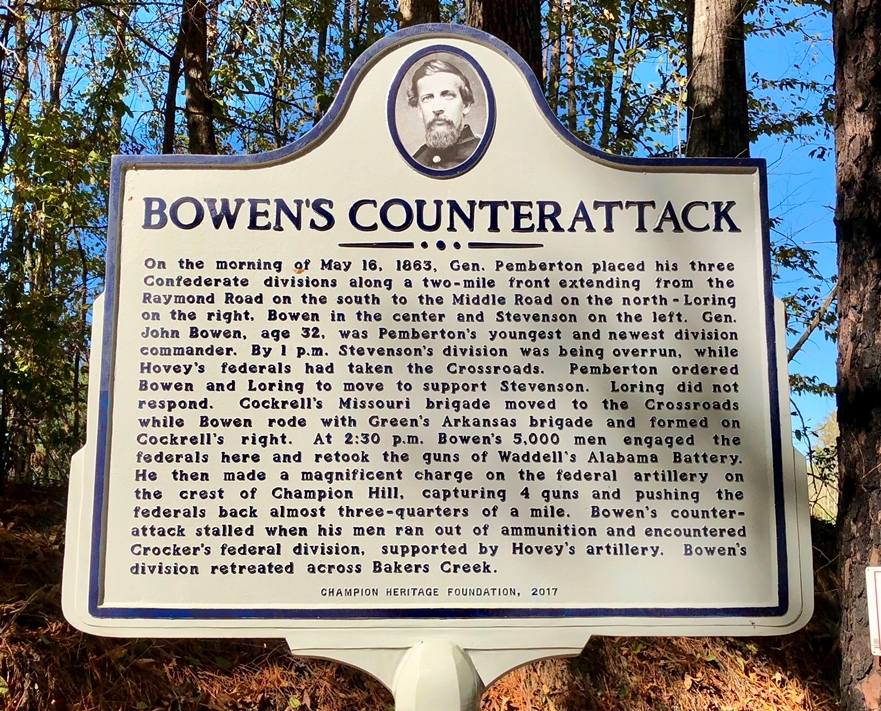 BOWER’S COUNTERATTACK WAR MEMORIAL MARKER