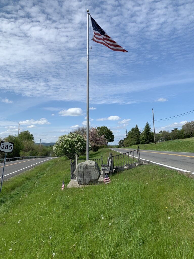 COXSACKIE GARDEN CLUB WORLD WAR II MEMORIAL