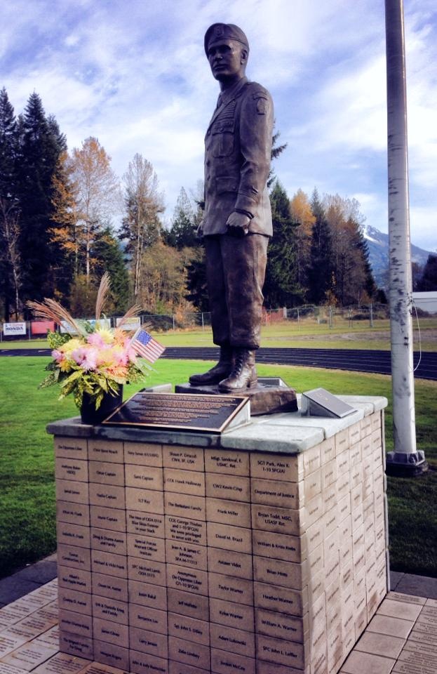 CWO DOUGLAS VOSE III WAR MEMORIAL STATUE