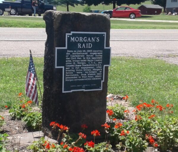 MORGAN’S RAID WAR MEMORIAL