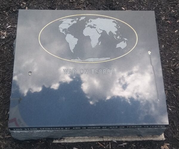 SPENCERVILLE WAR ON TERROR MEMORIAL TABLET