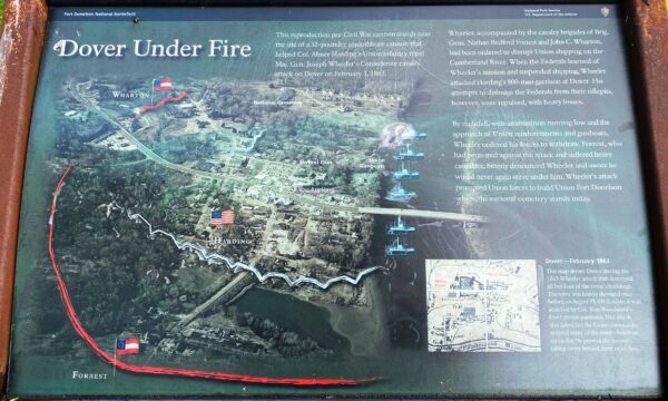 DOVER UNDER FIRE WAR MEMORIAL PANEL