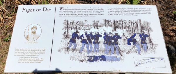 FIGHT OR DIE WAR MEMORIAL PANEL