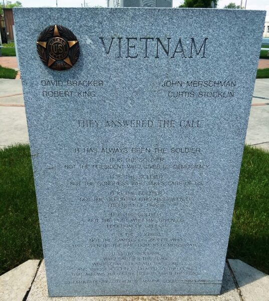 DELPHOS VIETNAM WAR MEMORIAL