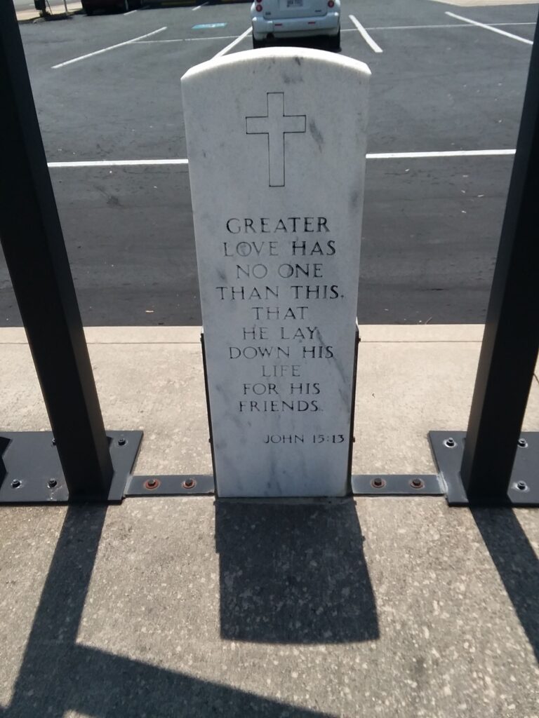 DELPHOS, OH VETERANS MEMORIAL RIGHT STONE