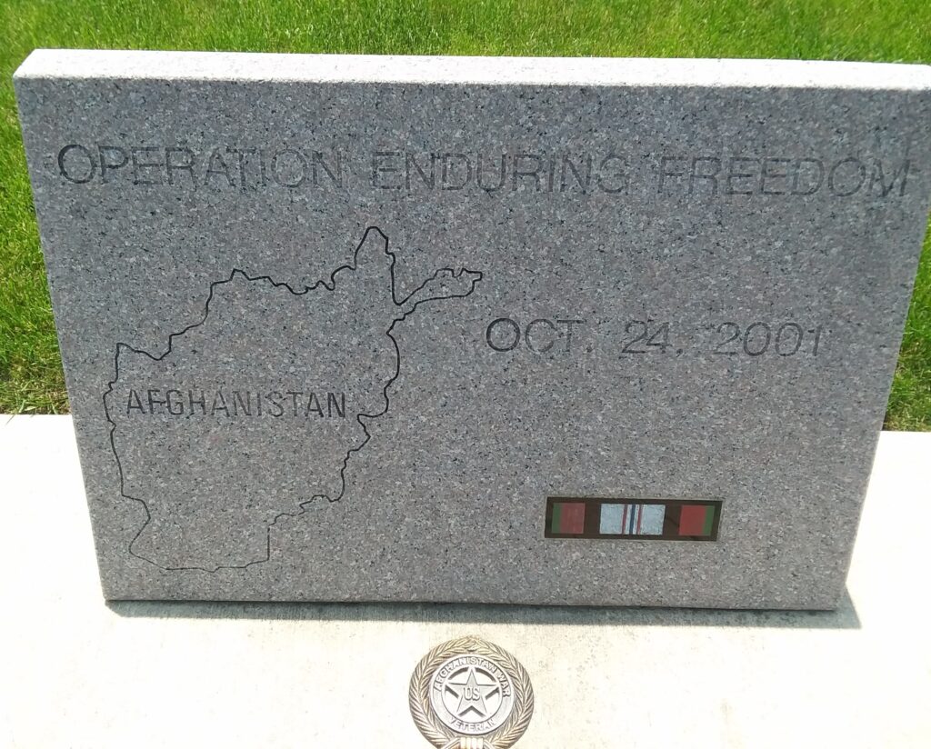 DELPHOS OPERATION ENDURING FREEDOM MEMORIAL