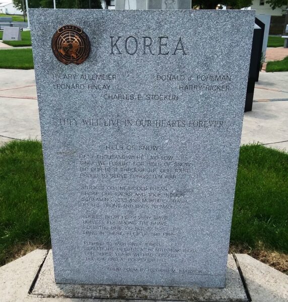 DELPHOS KOREA WAR MEMORIAL