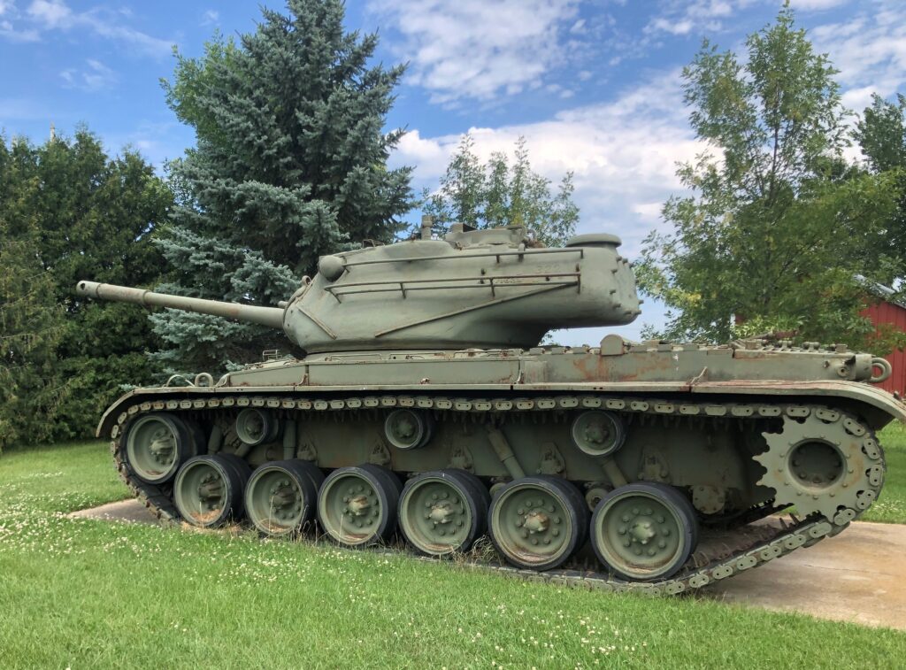 NEW ROCKFORD VIETNAM VETERANS MEMORIAL TANK