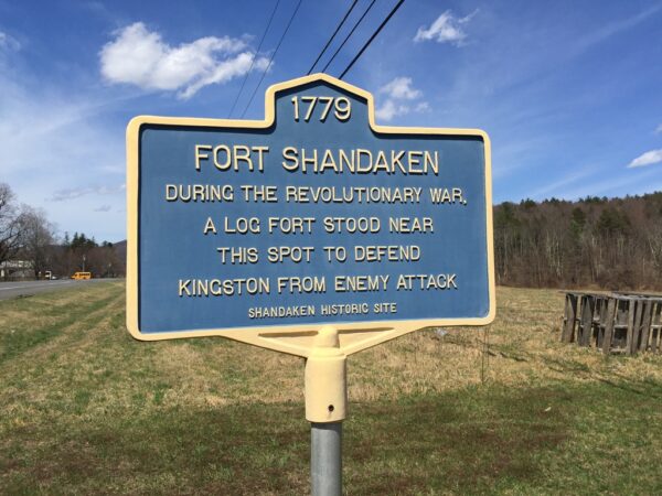FORT SHANDAKEN REVOLUTIONARY WAR MEMORIAL MARKER
