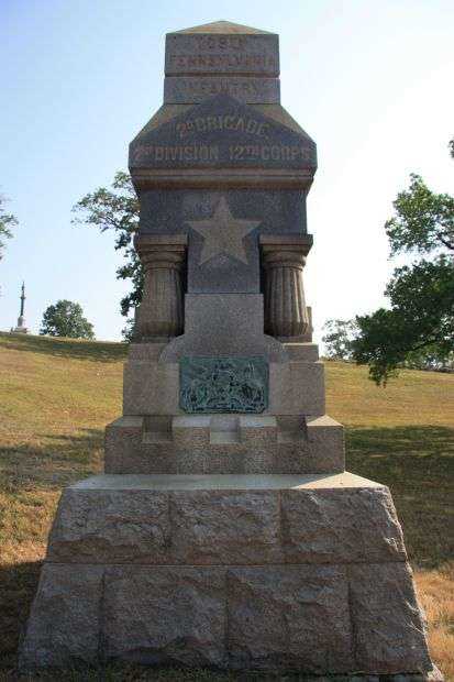109TH PENNSYLVANIA INFANTRY REGIMENT WAR MEMORIAL