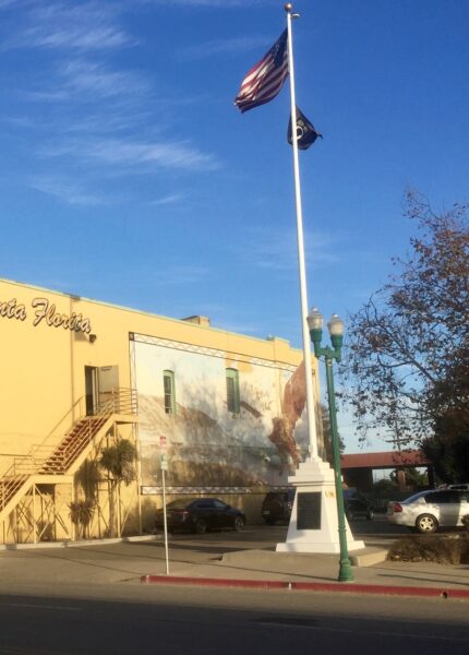 GUADALUPE VIETNAM WAR MEMORIAL FLAGPOLE