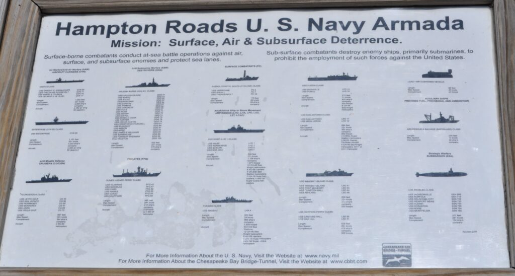 HAMPTON ROADS U.S. NAVY ARMADA MEMORIAL PLAQUE