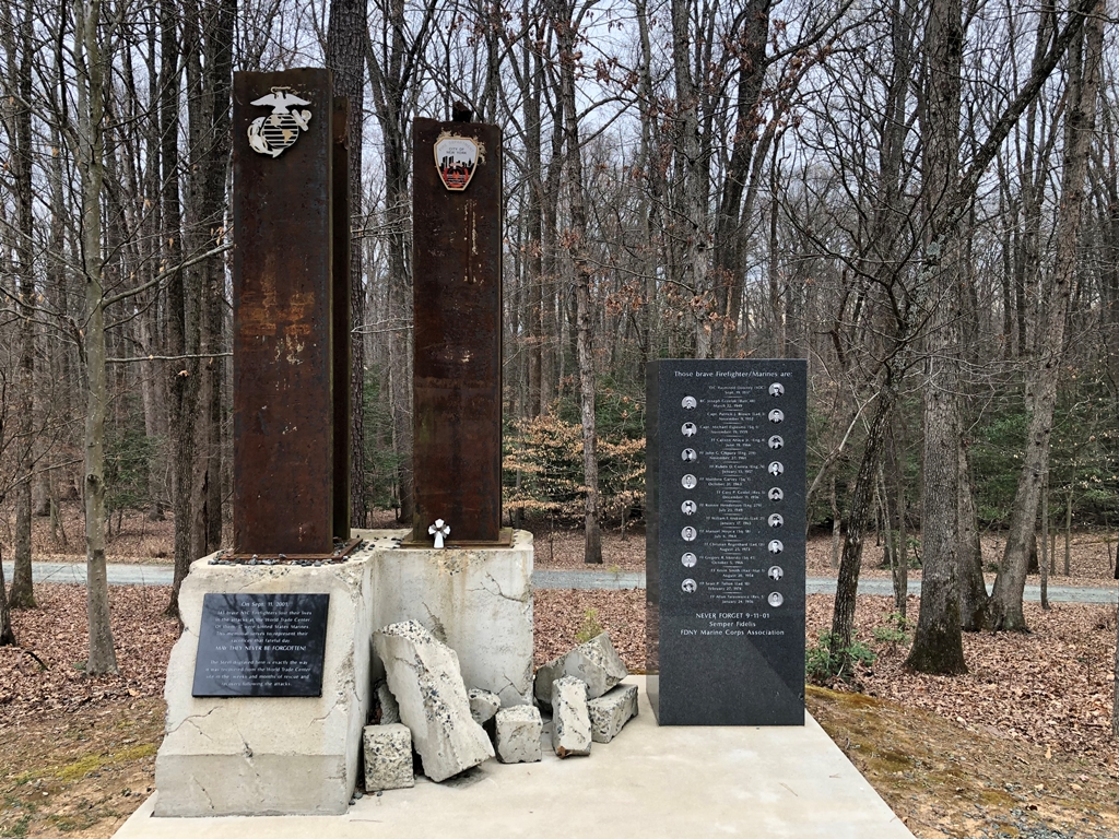 FIREFIGHTER/MARINES 9/11 WAR MEMORIAL
