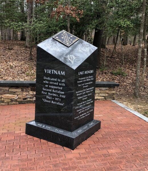 SECOND BATTALION FIRST MARINES WAR MEMORIAL
