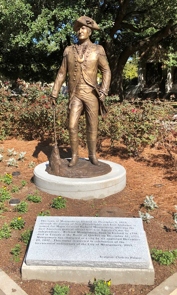 MAJOR GENERAL RICHARD MONTGOMERY MEMORIAL STATUE