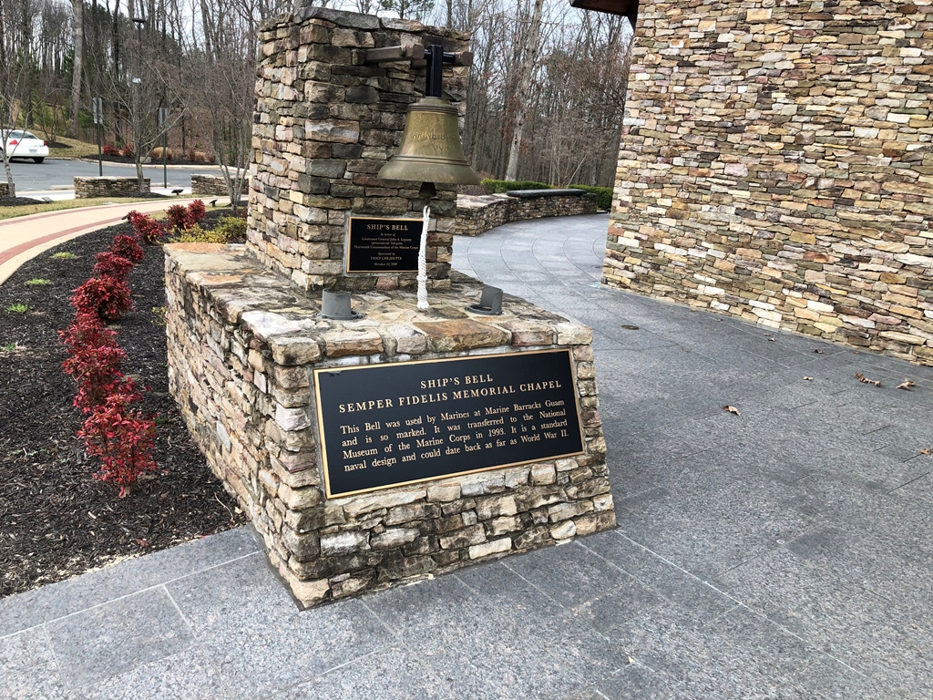 SHIP’S BELL SEMPER FIDELLIS MEMORIAL CHAPEL