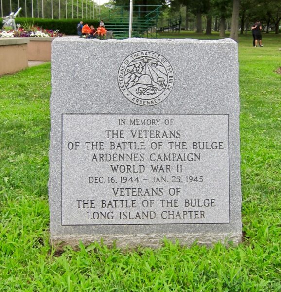 NASSAU COUNTY BATTLE OF THE BULGE VETERANS MEMORIAL