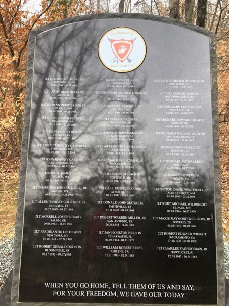 THE BOYS OF ’67 WAR MEMORIAL