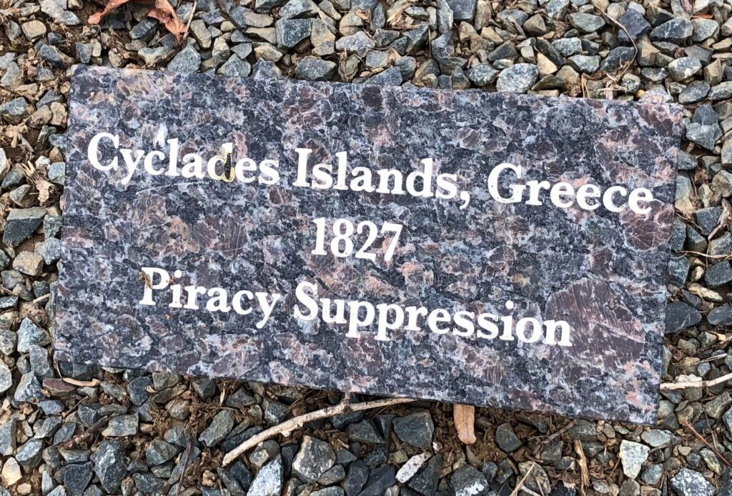 CYCLADES ISLANDS, GREECE WAR MEMORIAL TABLET