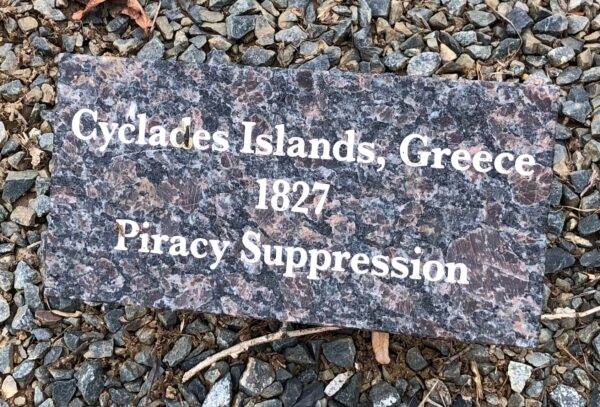 CYCLADES ISLANDS, GREECE WAR MEMORIAL TABLET