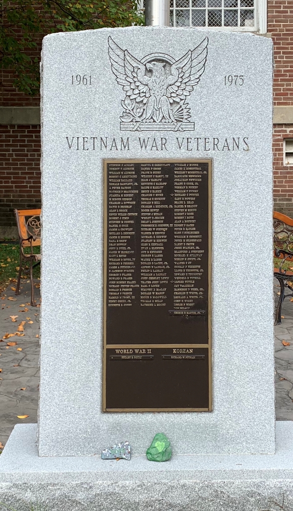NORWICH VIETNAM WAR VETERANS MEMORIAL