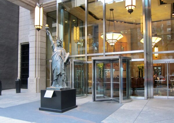 ORIGINAL STATUE OF LIBERTY MEMORIAL