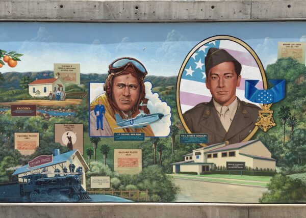 PACOIMA NEIGHBORHOOD WAR MEMORIAL MURAL