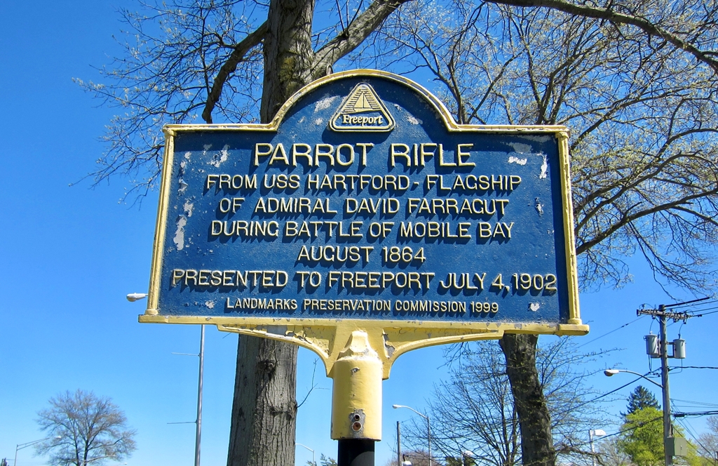 PARROT RIFLE WAR MEMORIAL MARKER