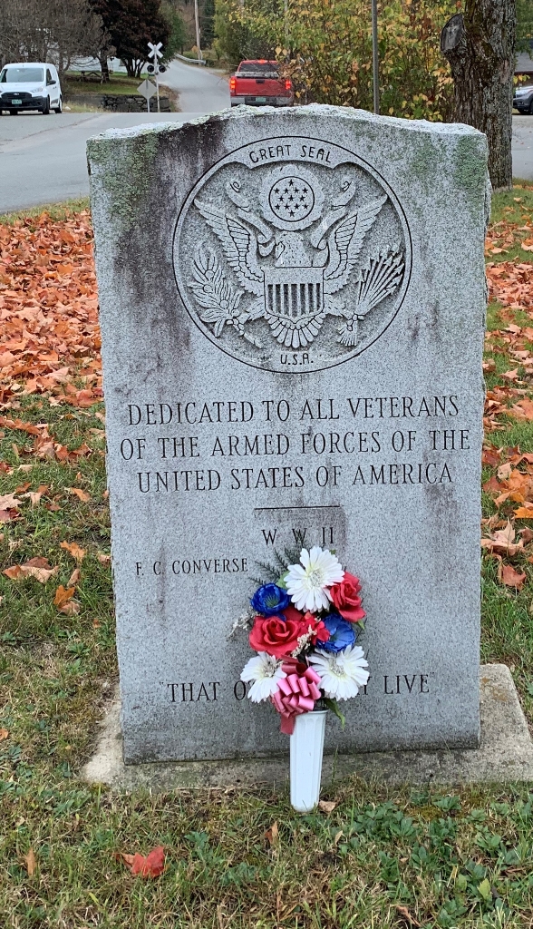 PASSUMPSIC ALL VETERANS MEMORIAL FRONT