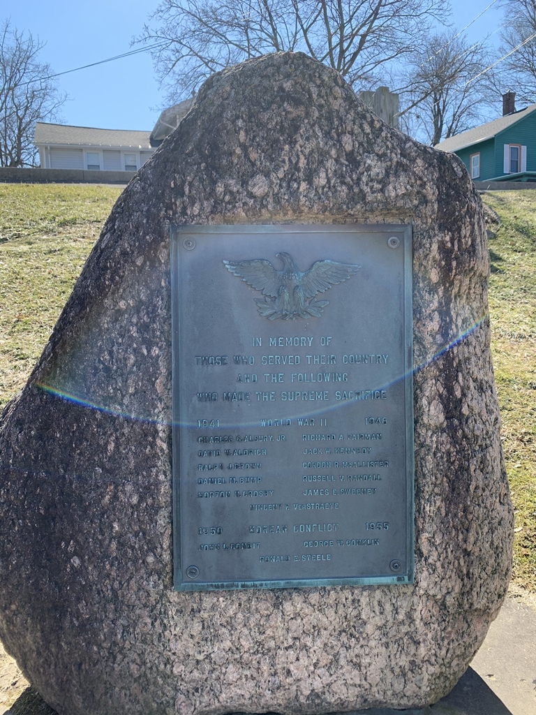 PHELPS SUPREME SACRIFICE WAR MEMORIAL