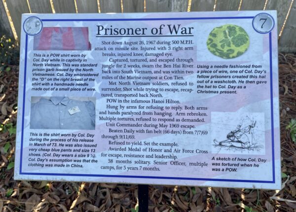 PRISONER OF WAR MEMORIAL PLAQUE