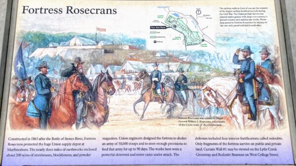 FORTRESS ROSECRANS WAR MEMORIAL PANEL II