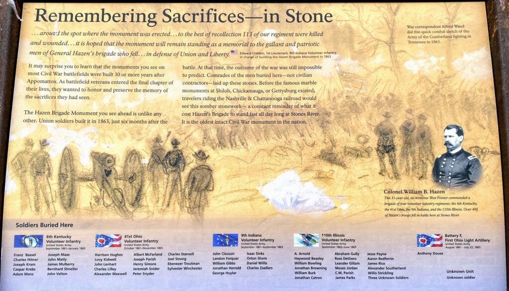 REMEMBERING SACRIFICES-IN STONE WAR MEMORIAL PANEL