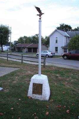 GREEN CAMP MEMORIAL FLAG POLE
