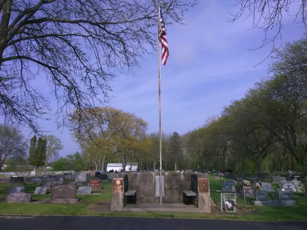SWANTON TOWNSHIP AMERICAN LEGION VETERANS MEMORIAL FLAGPOLE
