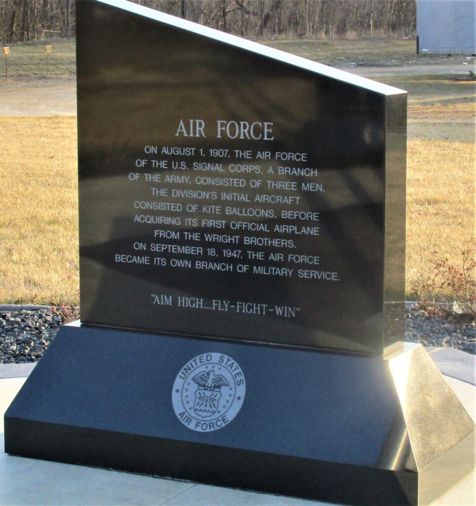 ROCKFORD ARMED FORCES MEMORIAL STONE D