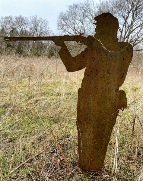 STONES RIVER BATTLEFIELD SOLDIER MEMORIAL SILHOUETTE