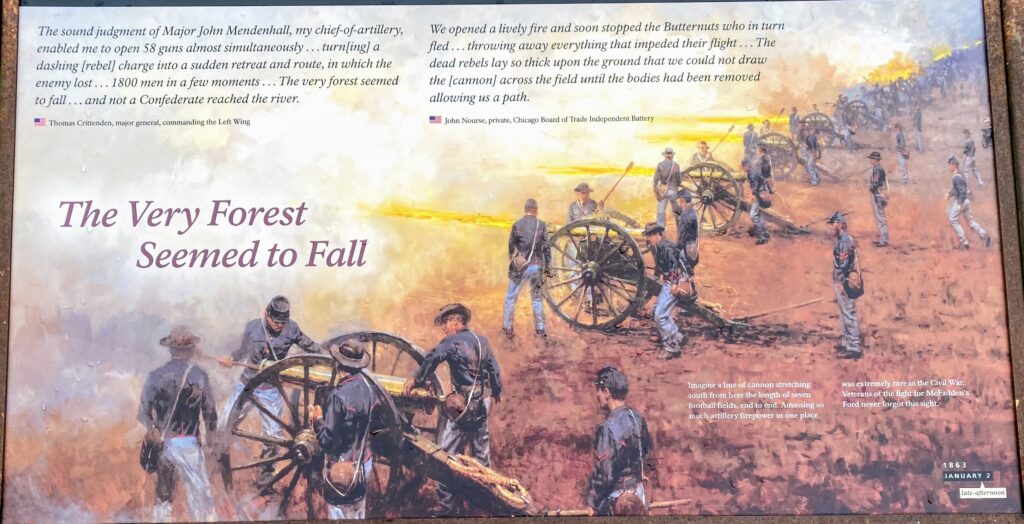 THE VERY FOREST SEEMED TO FALL WAR MEMORIAL PANEL