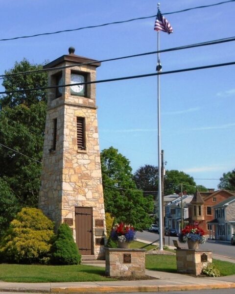CUMBERLAND COUNTY VETERANS MEMORIAL CLOCK TOWER