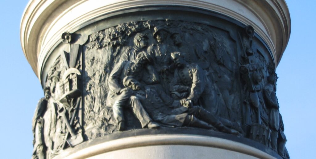 NEW YORK STATE GETTYSBURG WAR MEMORIAL BAS-RELIEF B