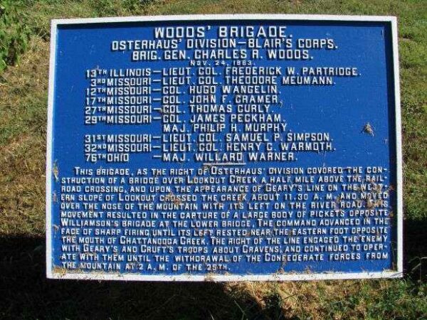 WOOD’S BRIGADE MEMORIAL PLAQUE II