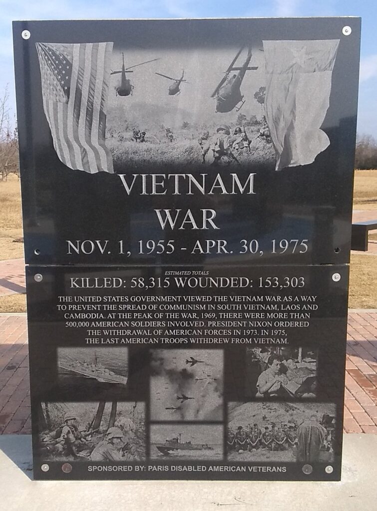 RED RIVER VALLEY VETERANS MEMORIAL STONE G