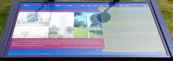 REMEMBERING THE FALLEN WAR MEMORIAL PANEL