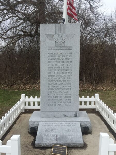 REXFORD WORLD WAR II MEMORIAL