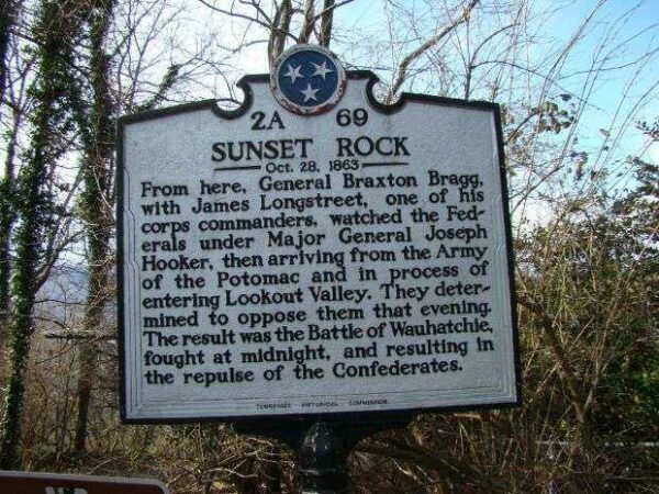 SUNSET ROCK WAR MEMORIAL MARKER