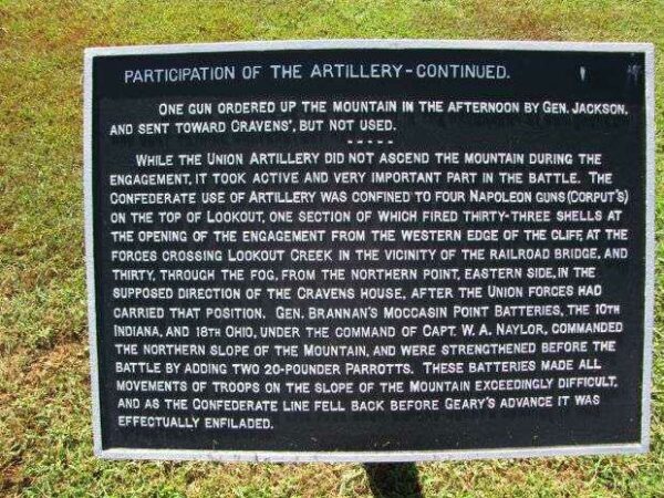 PARTICIPATION OF THE ARTILLERY MEMORIAL PLAQUE III