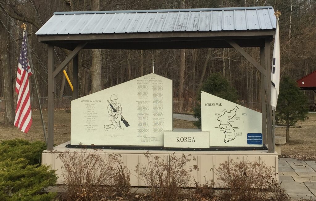 SARATOGA SPRINGS KOREAN WAR MEMORIAL