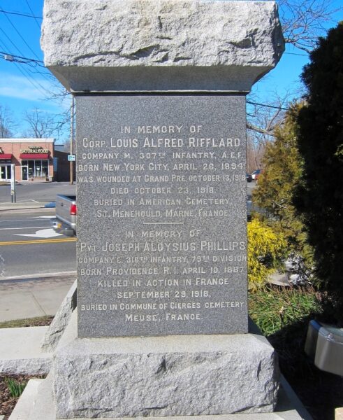 SAYVILLE WAR MEMORIAL COLUMN C