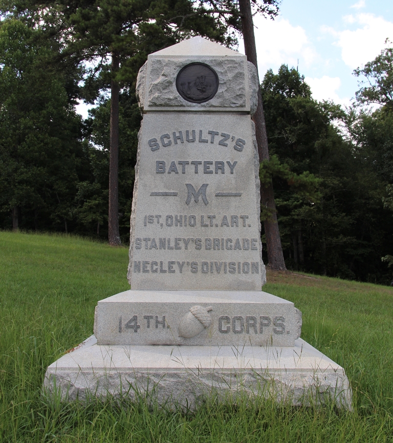 SCHULTZ’S BATTERY M WAR MEMORIAL FRONT